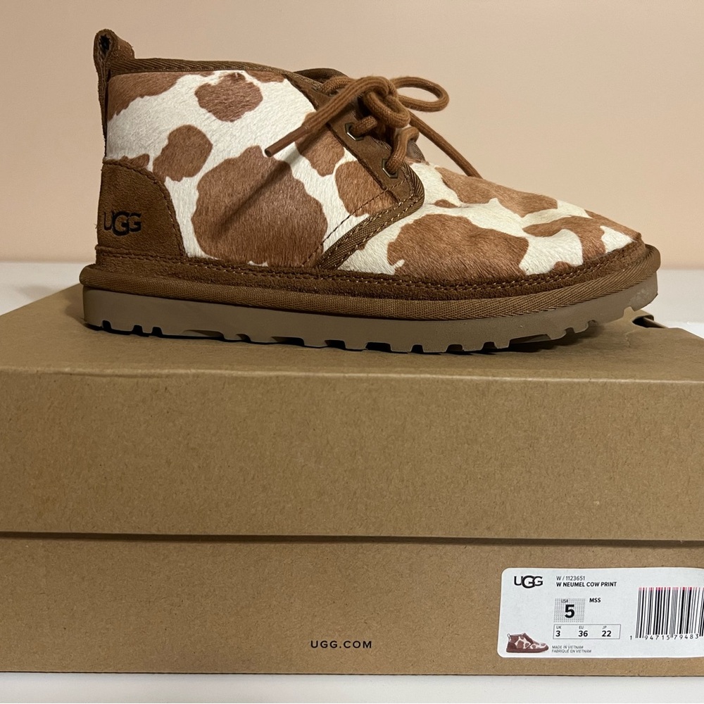 Cow Print UGGS